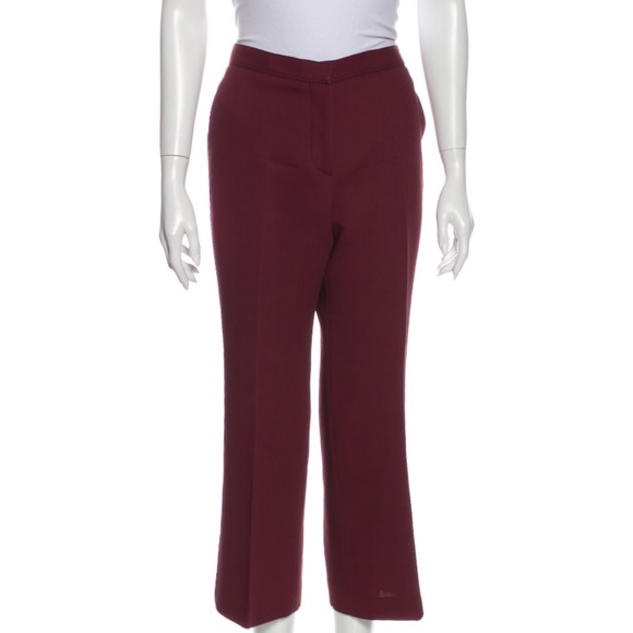 Burberry Wool Wide Leg Pants / Size: IT42,US8 - Picture 1 of 5